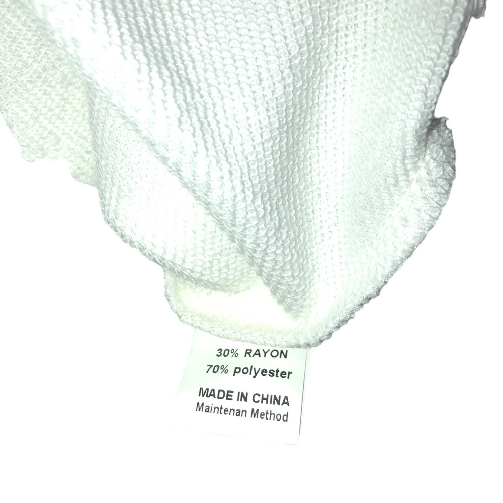 2 Piece Set Caracilia White Lounge Jogging Suit  Size Large -NWT Rich Mom Vibes - Picture 9 of 10